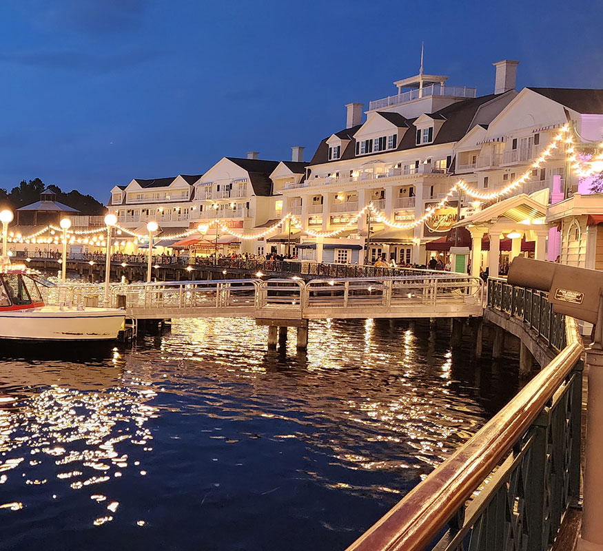 DVC Resort Boardwalk water front
